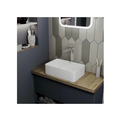 Раковина накладная DK Berlin, 380*240*120мм, белый (DT1430816) - фото 2