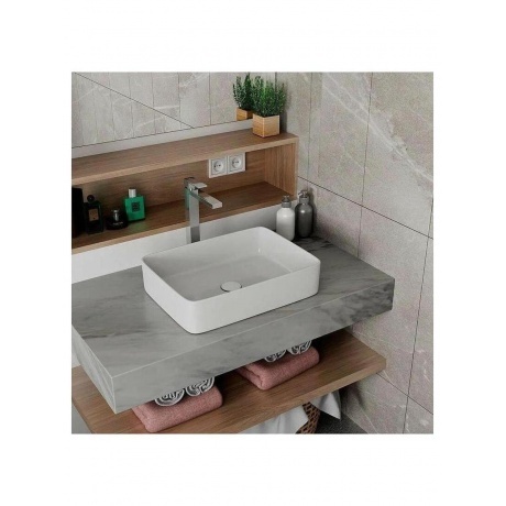 Раковина накладная DK Berlin, 475*370*140мм, белый (DT1430216) - фото 2