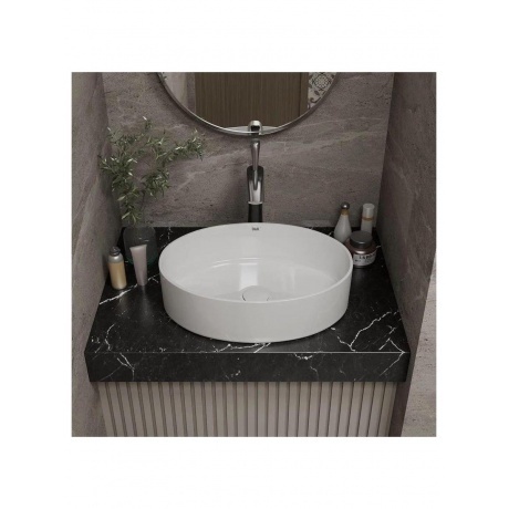 Раковина накладная DK Matrix, 500*360*140мм, белый (DT1390316) - фото 2