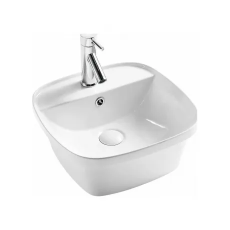 Раковина накладная DK Quadro, 430*425*175мм, белый (DT1510916)