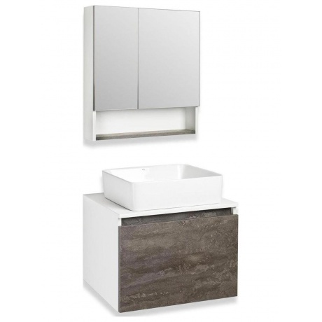 Умывальник Runo мебельный 48*37 прямоугольный TRE (00-00001357) - фото 2