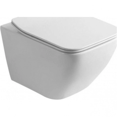 Унитаз OLIVE'S подвесной, белый, сиденье дюропласт ARTIS (AR3011...