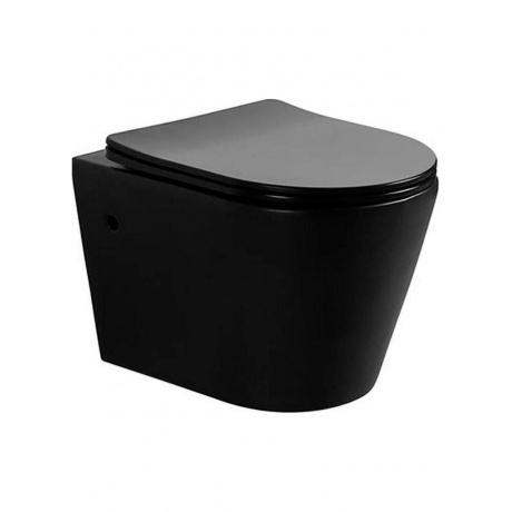 Унитаз подвесной TIMO INARI 490*380*365 (TK-503MB) - фото 1