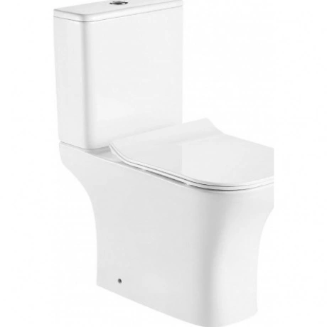 Унитаз-компакт OLIVE'S белый, сиденье дюропласт PORTO (PR31126DP...