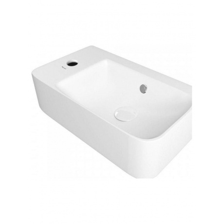 Раковина Teymi Hanna 45 левая, подвесная, белая T50901 - фото 2