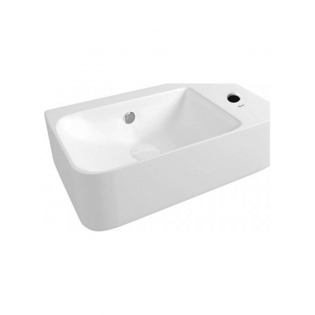 Раковина Teymi Hanna 45 правая, подвесная, белая T50903 - фото 1