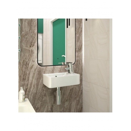 Раковина Teymi Hanna 45 правая, подвесная, белая T50903 - фото 9