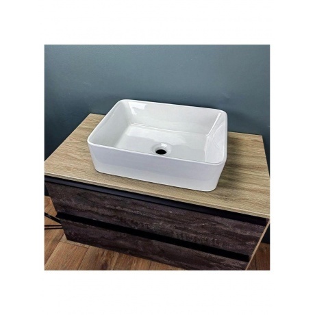 Раковина Teymi Helmi 50 накладная, белая T50302 - фото 11