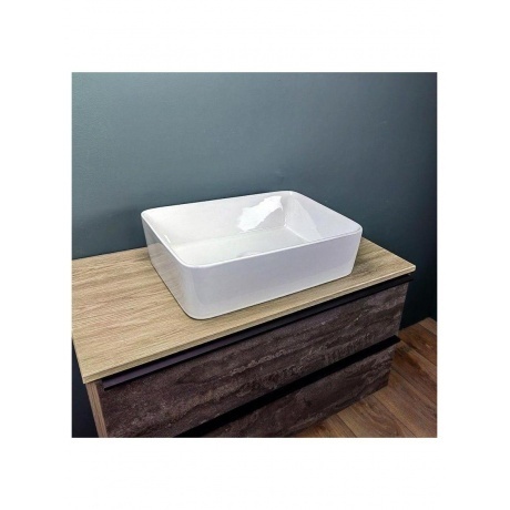 Раковина Teymi Helmi 50 накладная, белая T50302 - фото 12