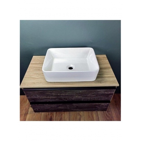 Раковина Teymi Helmi 50 накладная, белая T50302 - фото 13