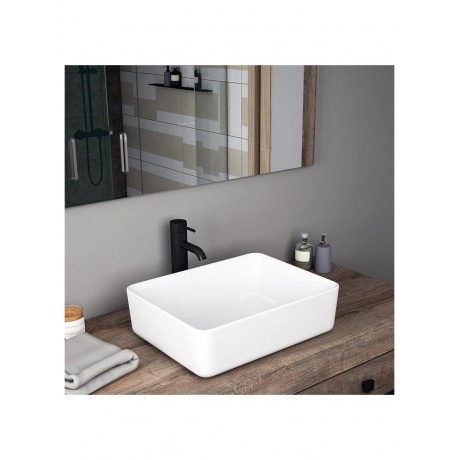 Раковина Teymi Helmi 50 накладная, белая T50302 - фото 8