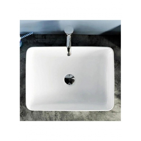 Раковина Teymi Helmi 50 накладная, белая T50302 - фото 9