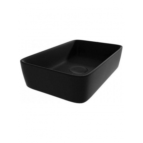 Раковина Teymi Helmi 50 накладная, Черная Матовая T50293