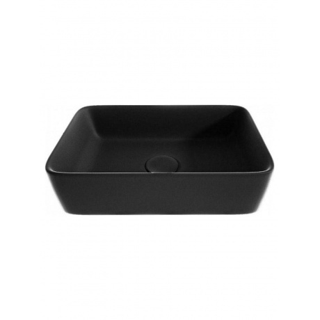 Раковина Teymi Helmi 50 накладная, Черная Матовая T50293 - фото 3
