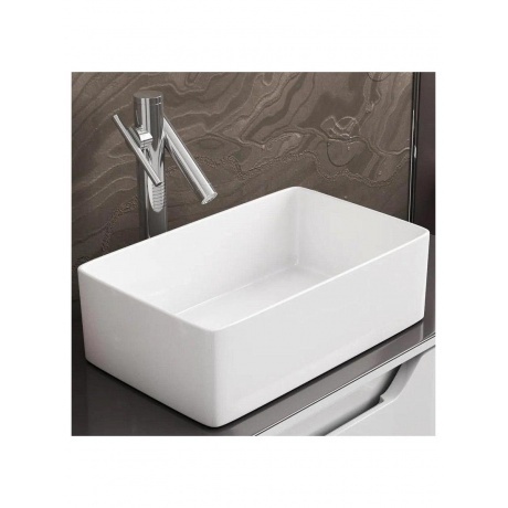 Раковина Teymi Helmi Mini 38 artceramic, накладная, белая T50304 - фото 7