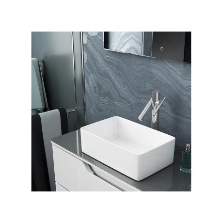 Раковина Teymi Helmi Mini 38 artceramic, накладная, белая T50304 - фото 8