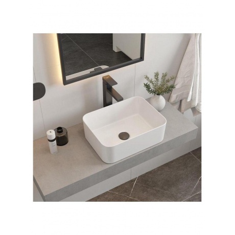 Раковина Teymi Helmi Mini 40, накладная, белая T51103 - фото 12