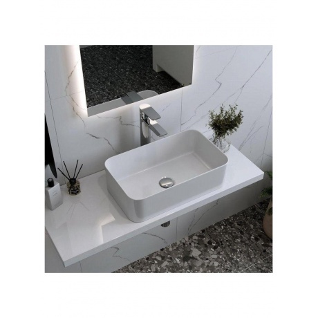 Раковина Teymi Helmi Mini 48, накладная, белая T51102 - фото 12