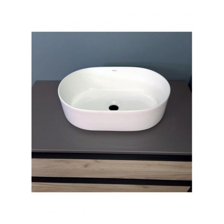 Раковина Teymi Iva 46 накладная, белая T50606 - фото 11