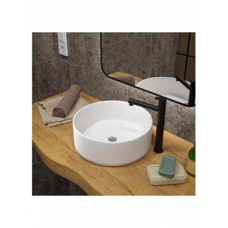 Раковина Teymi Lina D35 накладная, белая T50106 - фото 8