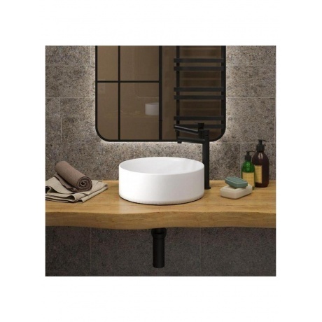 Раковина Teymi Lina D35 накладная, белая T50106 - фото 9