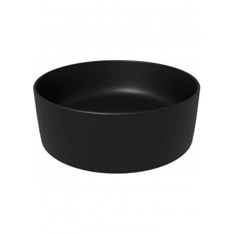 Раковина Teymi Lina D41 накладная, Черная Матовая T50197 - фото 2