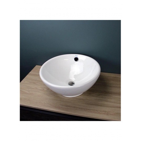 Раковина Teymi Lina kuppi D40 накладная, белая T50103 - фото 11