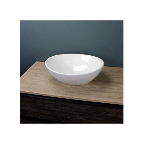 Раковина Teymi Lori 40 накладная, белая T50505 - фото 9