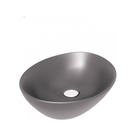 Раковина Teymi Lori 40 накладная, Графит Матовая T50493
