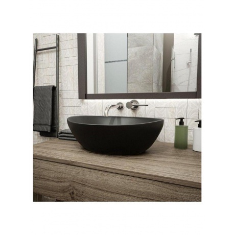 Раковина Teymi Lori 40 накладная, Черная Матовая T50494 - фото 12