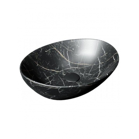 Раковина Teymi Lori 40 накладная, Черный Мрамор T50496