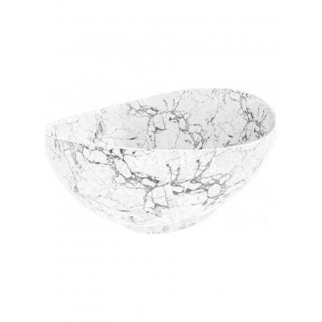 Раковина Teymi Lori 60 накладная, Белый Мрамор T50498