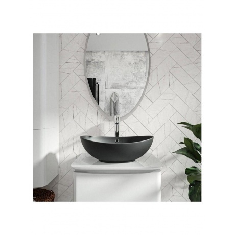 Раковина Teymi Lori 60 накладная, Черная матовая T50497 - фото 4