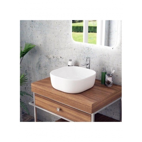 Раковина Teymi Solli 41 artceramic, накладная, белая T50203 - фото 8