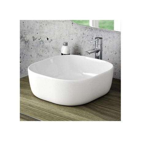 Раковина Teymi Solli 41 artceramic, накладная, белая T50203 - фото 9