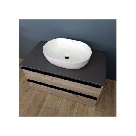 Раковина Teymi Solli 48 artceramic, накладная, белая T50208 - фото 12