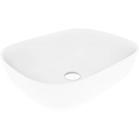 Раковина Teymi Solli 50 artceramic, накладная, Белая Матовая T50390 - фото 2