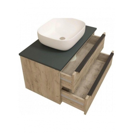 Раковина Teymi Solli 50 artceramic, накладная, белая T50204 - фото 15