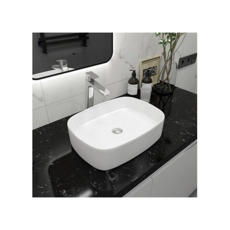 Раковина Teymi Solli 51 artceramic, накладная, белая T50209 - фото 8