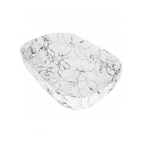 Раковина Teymi Solli 60 artceramic накладная Белый Мрамор T50398 14050₽