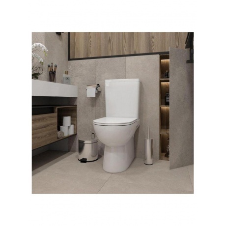 Унитаз напольный Teymi Aina безободковый, сиденье микролифт T40205 - фото 12