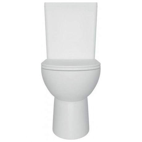 Унитаз напольный Teymi Aina безободковый, сиденье микролифт T40205 - фото 3