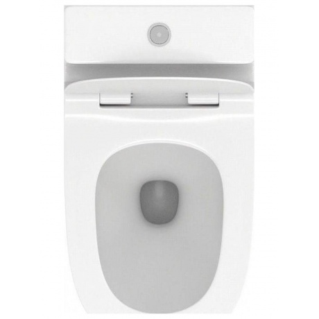 Унитаз напольный Teymi Ellie безободковый, сиденье микролифт T40801 - фото 5