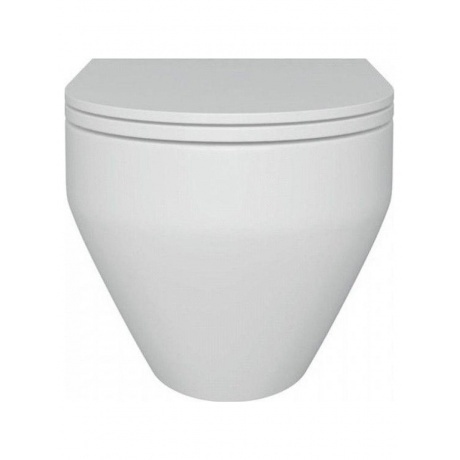 Унитаз подвесной Teymi Demi безободковый, сиденье микролифт T40208 - фото 3