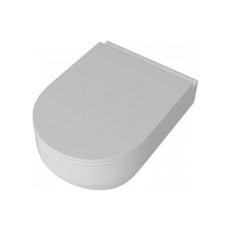 Унитаз подвесной Teymi Demi безободковый, сиденье микролифт T40208 - фото 4