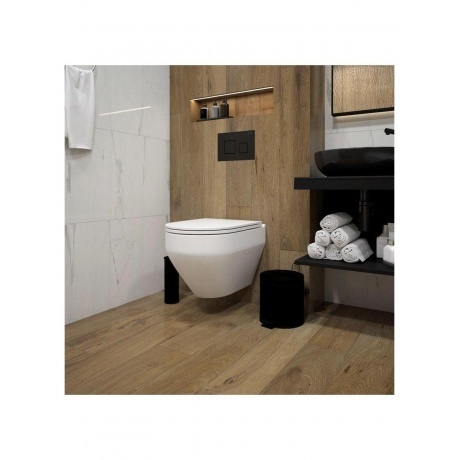 Унитаз подвесной Teymi Demi безободковый, сиденье микролифт T40208 - фото 9