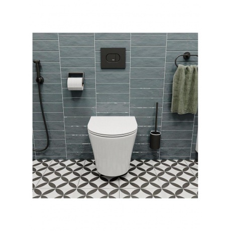 Унитаз подвесной Teymi Ellie безободковый, сиденье микролифт T40802 - фото 12