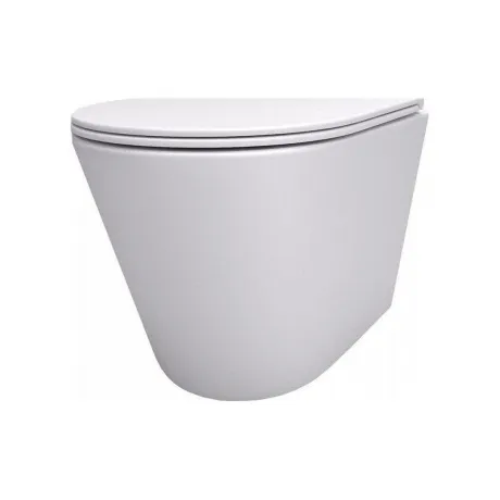 Унитаз подвесной Teymi Solli безободковый, сиденье микролифт T40...