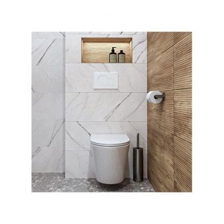 Унитаз подвесной Teymi Solli безободковый, сиденье микролифт T40201 - фото 16