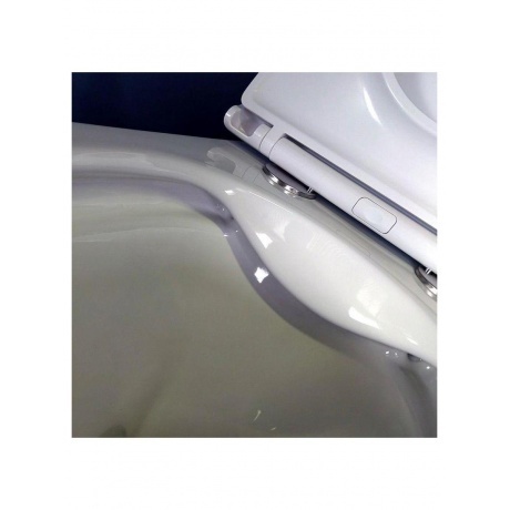 Унитаз подвесной Teymi Solli безободковый, сиденье микролифт T40201 - фото 10